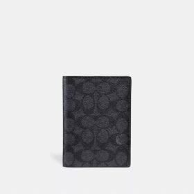 Portapassaporto in Signature Canvas