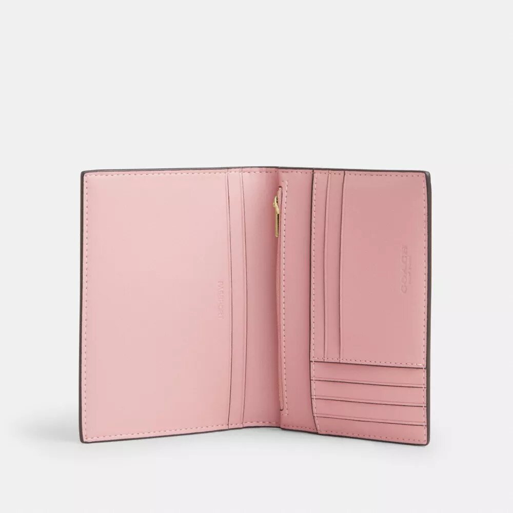Portapassaporto in Signature Canvas