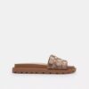 Sandali Brynn Ciabatte in jacquard con cristalli