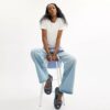 Sandali Brynn in denim Crystal Signature