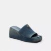 Sandali con plateau Marie in denim "Loved"