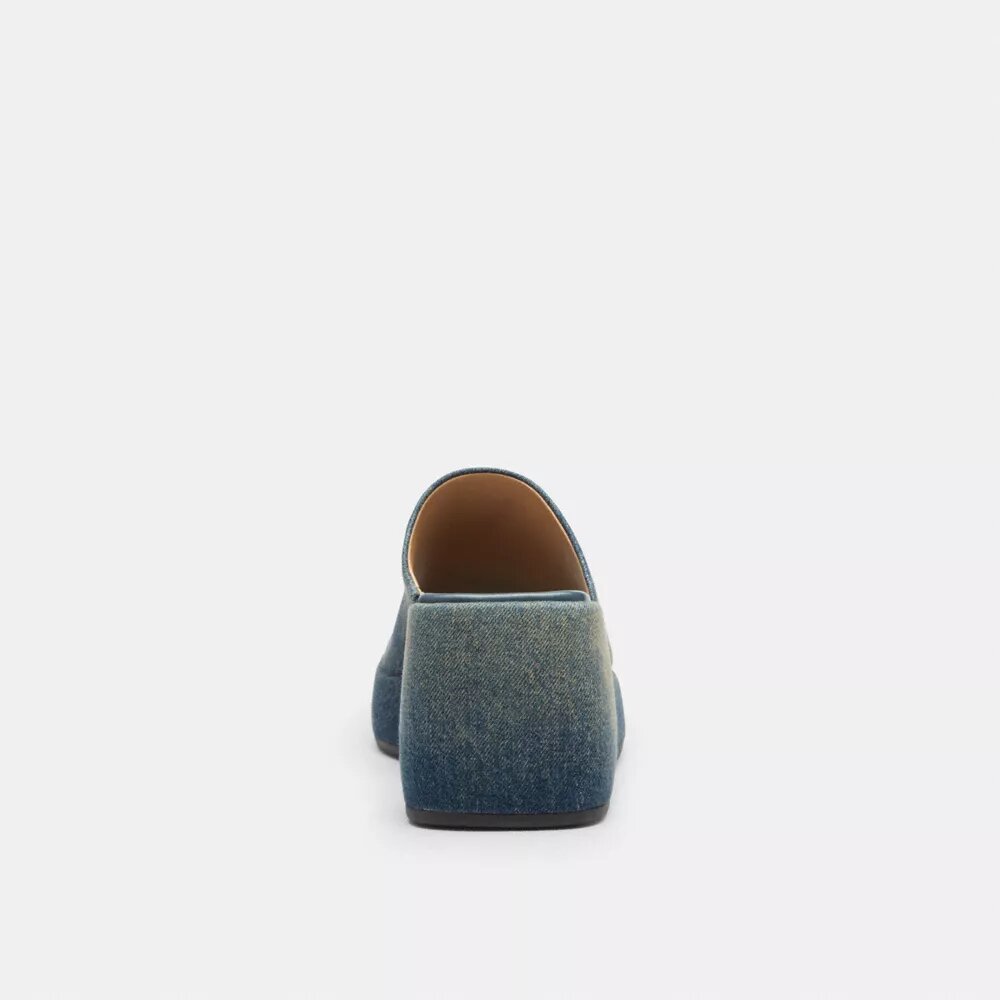 Sandali con plateau Marie in denim "Loved"