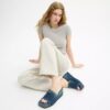 Sandali con plateau Marie in denim "Loved"