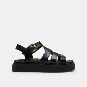 Sandali Lucy con suola Lug in jacquard esclusivo