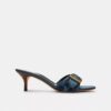 Sandali Margot con caratteristico patchwork in denim