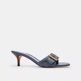 Sandali Margot in denim Crystal Signature