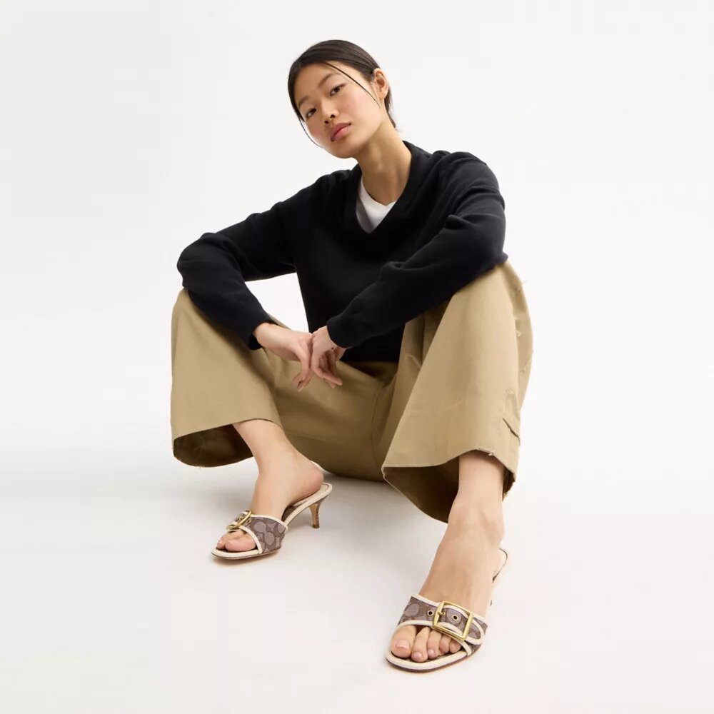Sandali Margot in jacquard esclusivo