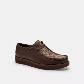 Scarpa chukka con Signature Canvas