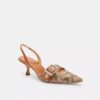 Slingback Margot in jacquard Crystal Signature