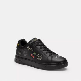Sneaker alte con stampa Sketch