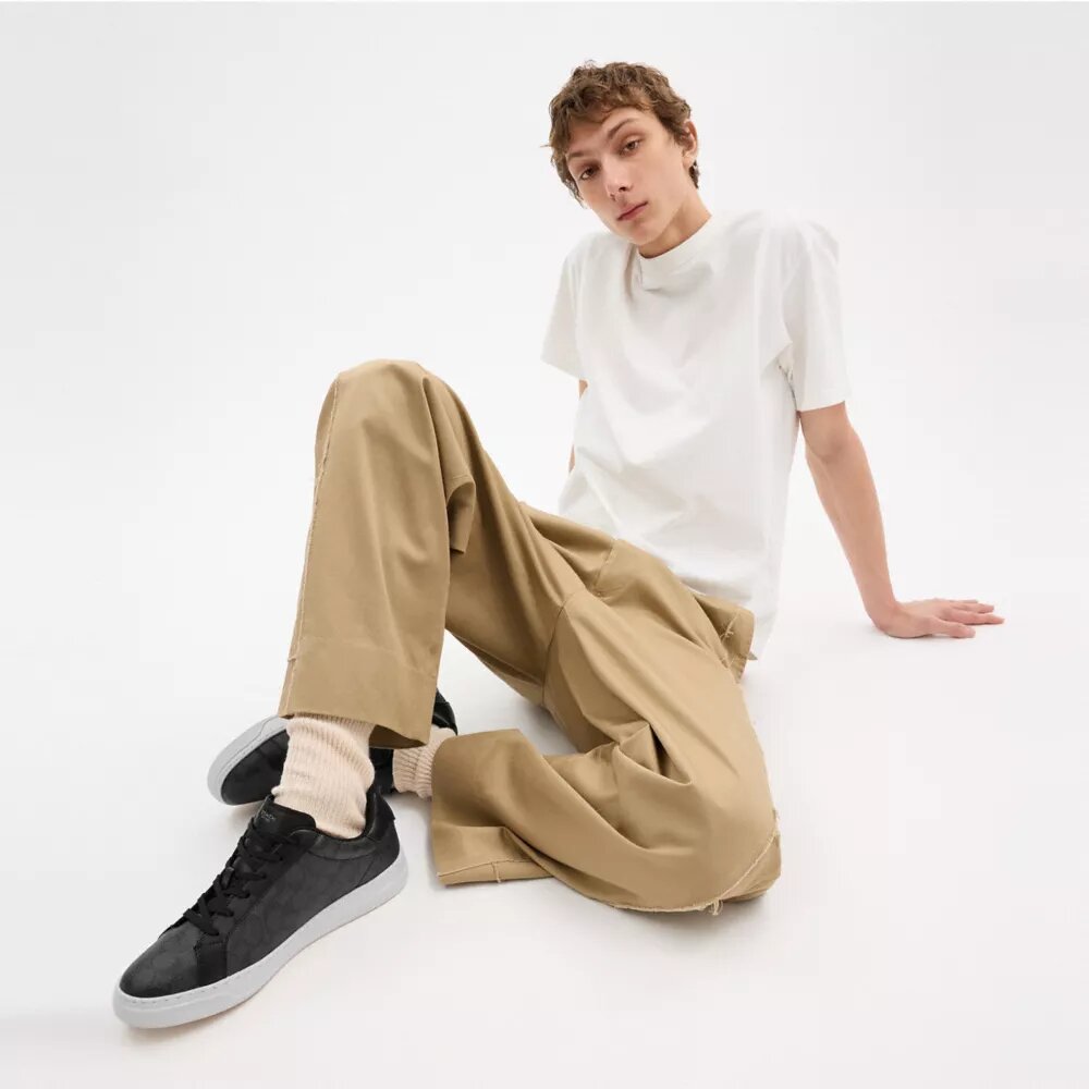 Sneaker alte in Signature Canvas