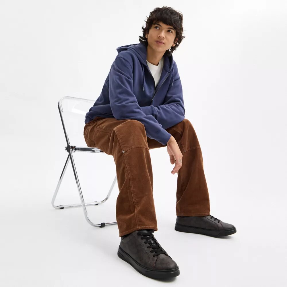 Sneaker alte in Signature Canvas