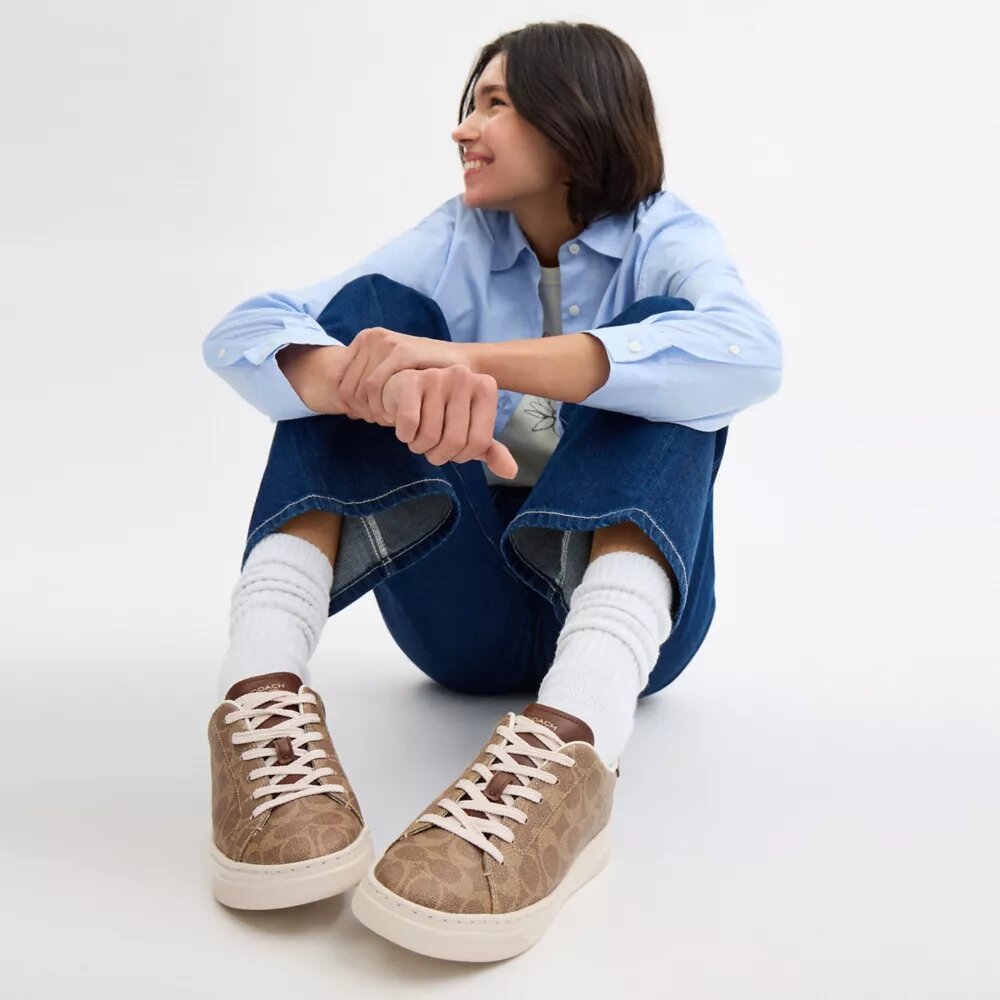 Sneaker alte in Signature Canvas