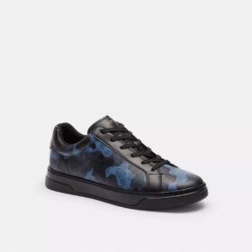 Sneaker alte in Signature Canvas con stampa mimetica