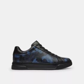 Sneaker alte in Signature Canvas con stampa mimetica