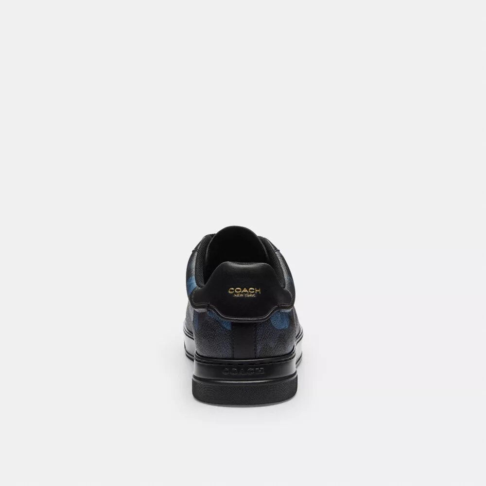 Sneaker alte in Signature Canvas con stampa mimetica