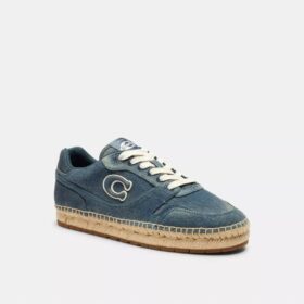 Sneaker espadrilla Soho in denim "Loved"