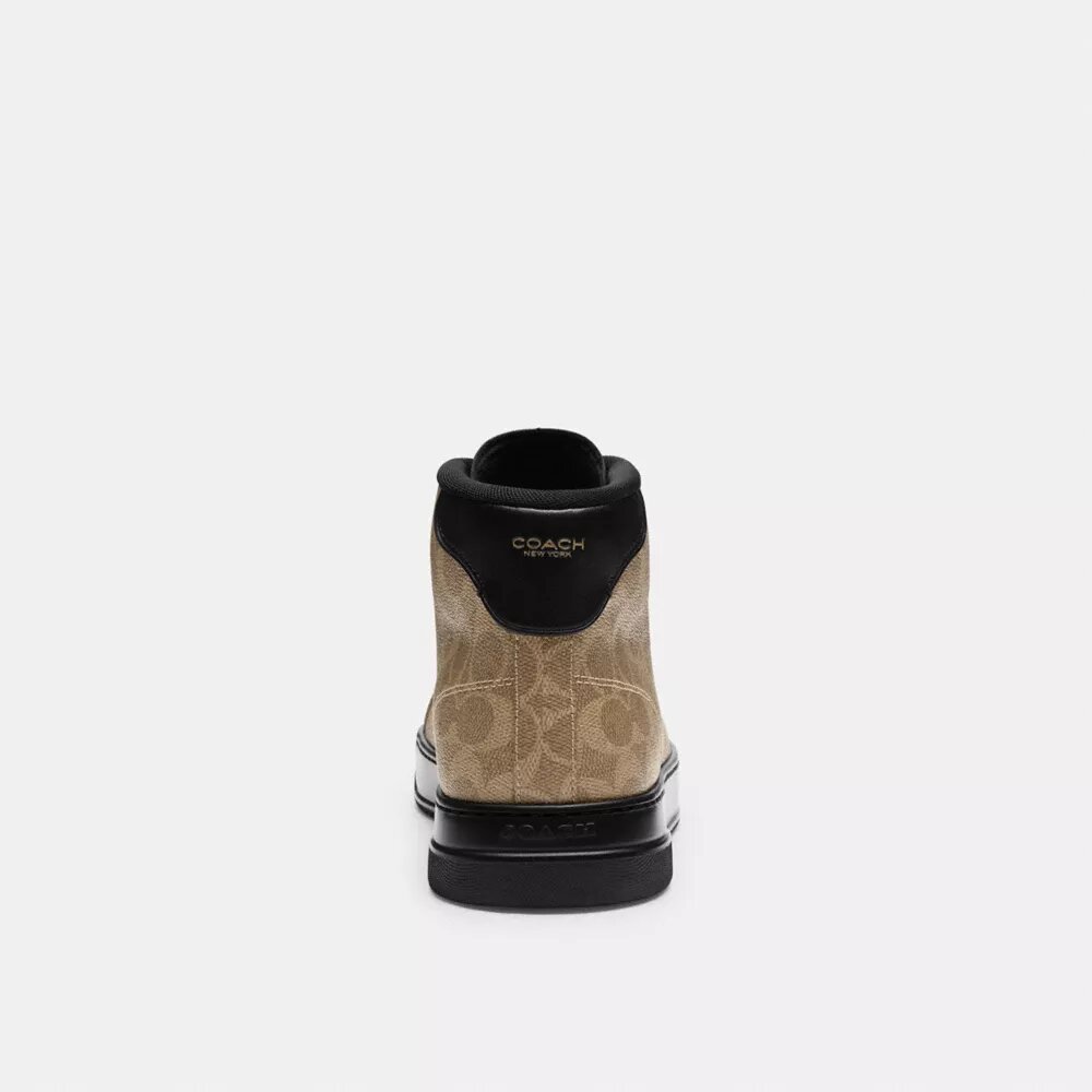 Sneaker High Line High Top in Signature Canvas