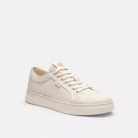 Sneaker in tela con motivo jacquard esclusivo