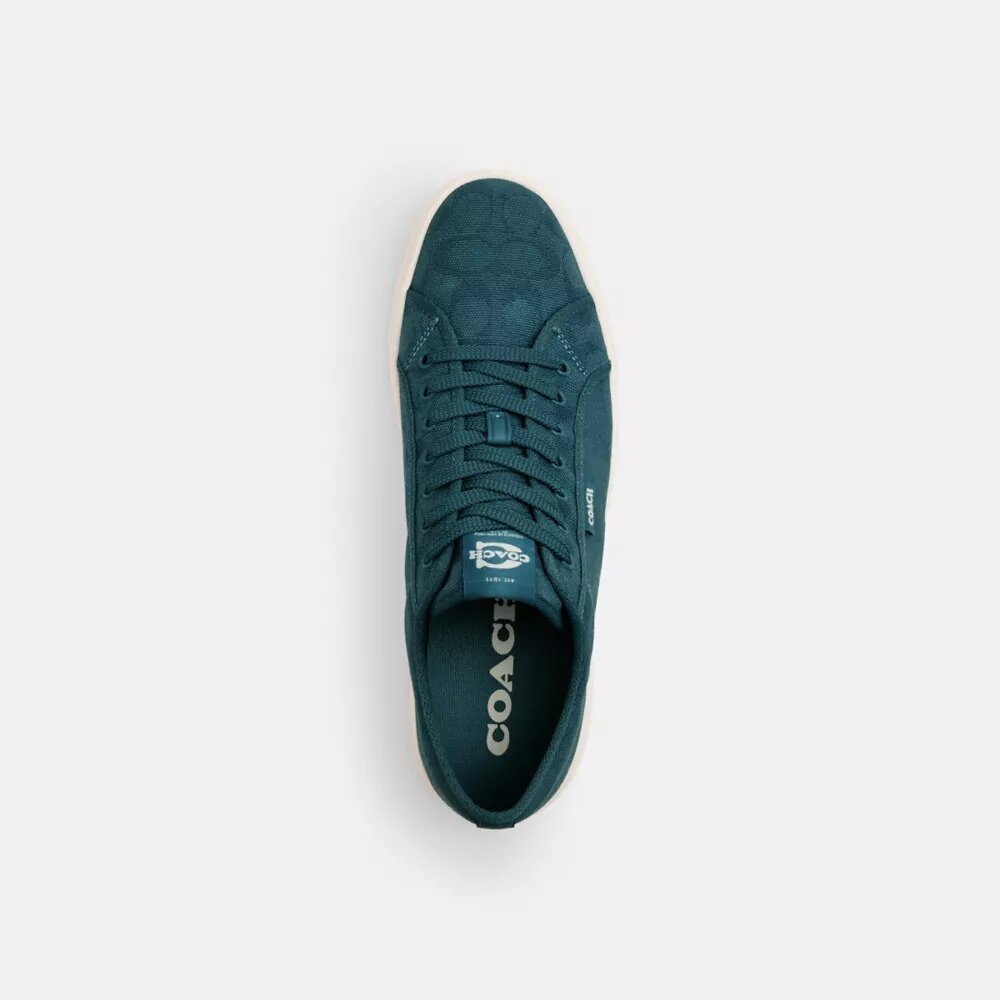 Sneaker in tela con motivo jacquard esclusivo