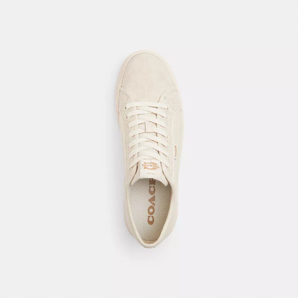 Sneaker in tela con motivo jacquard esclusivo