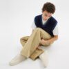 Sneaker in tela con motivo jacquard esclusivo