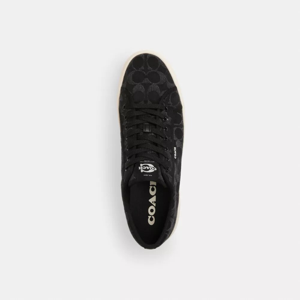 Sneaker in tela nel nostro denim esclusivo