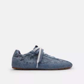 Sneaker morbida in denim esclusivo