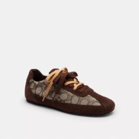Sneaker morbida in jacquard iconico