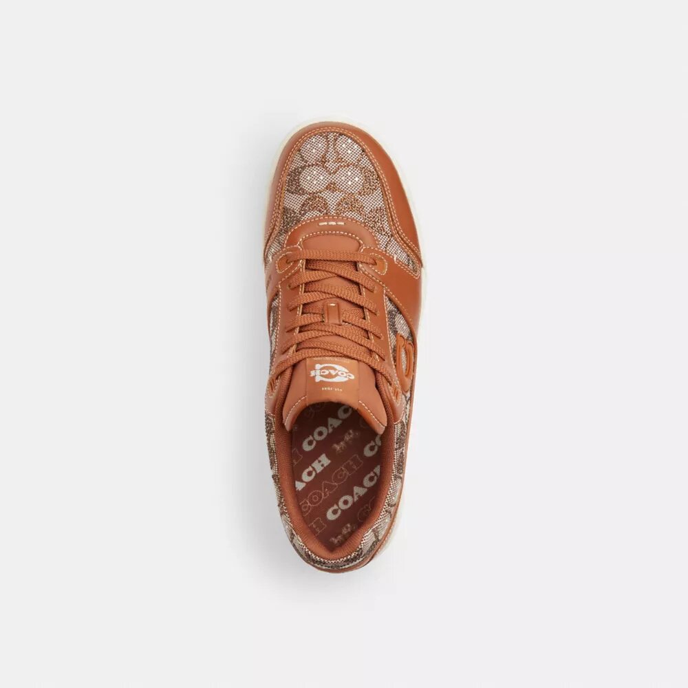 Sneaker Soho con jacquard Crystal Signature