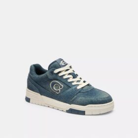 Sneaker Soho in denim effetto vissuto