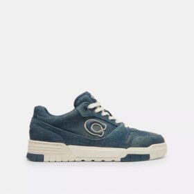 Sneaker Soho in denim effetto vissuto