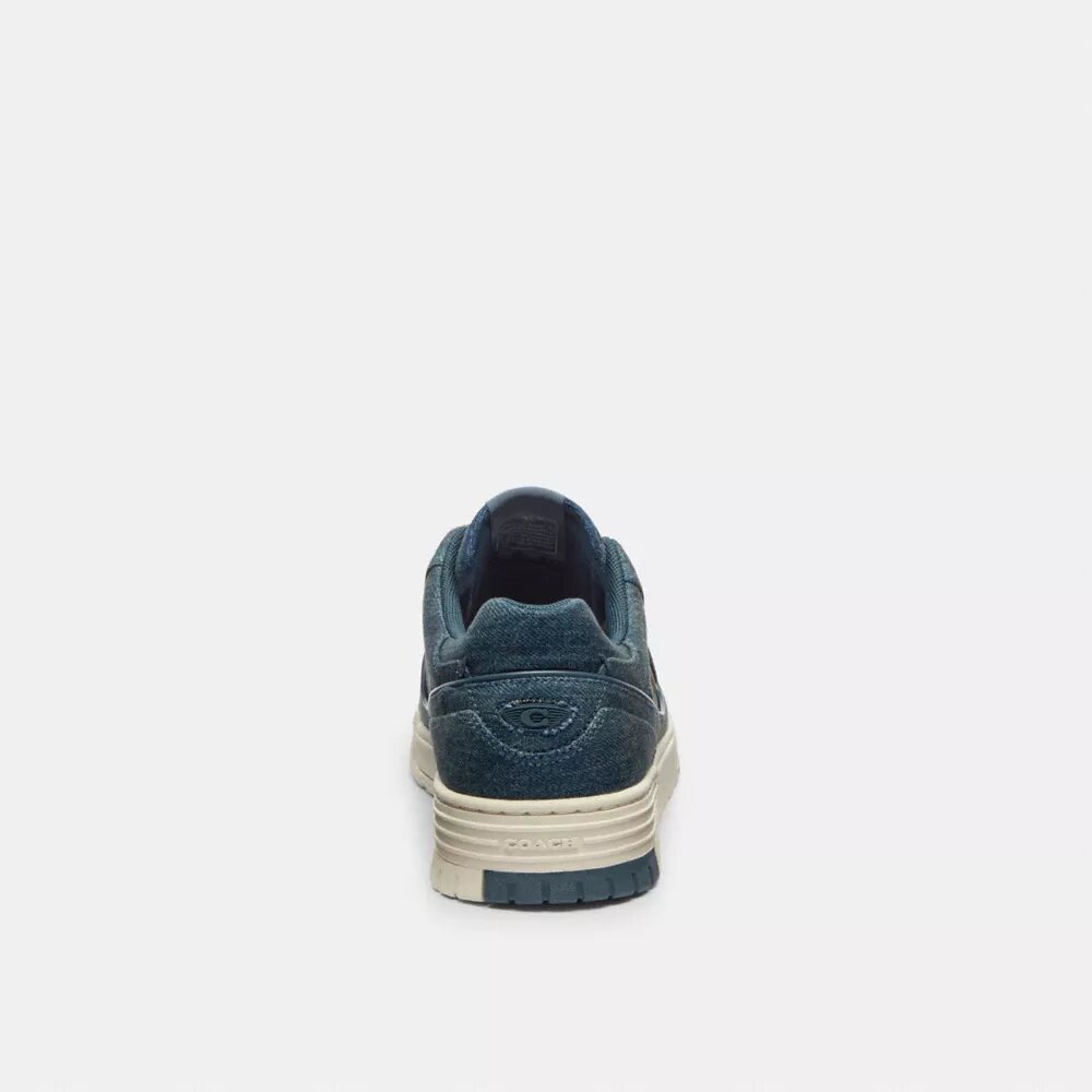 Sneaker Soho in denim effetto vissuto