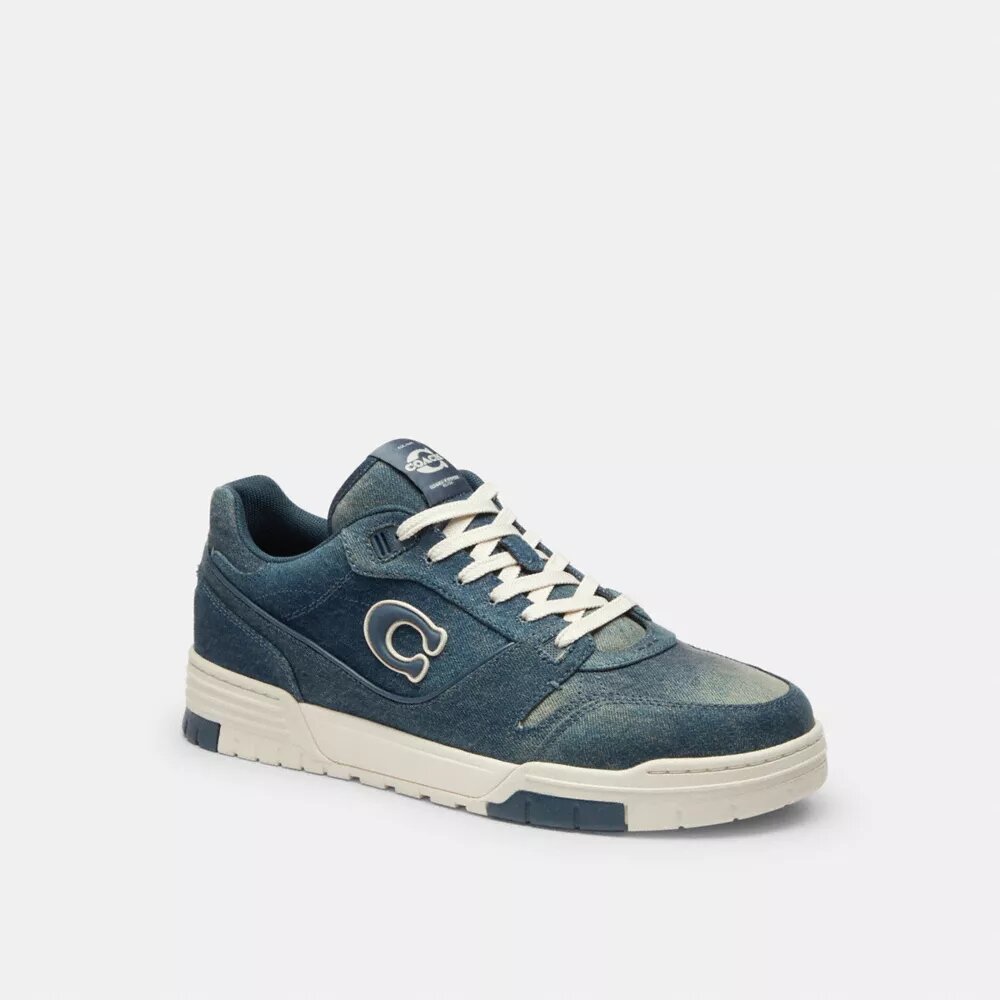 Sneaker Soho in denim "Loved"