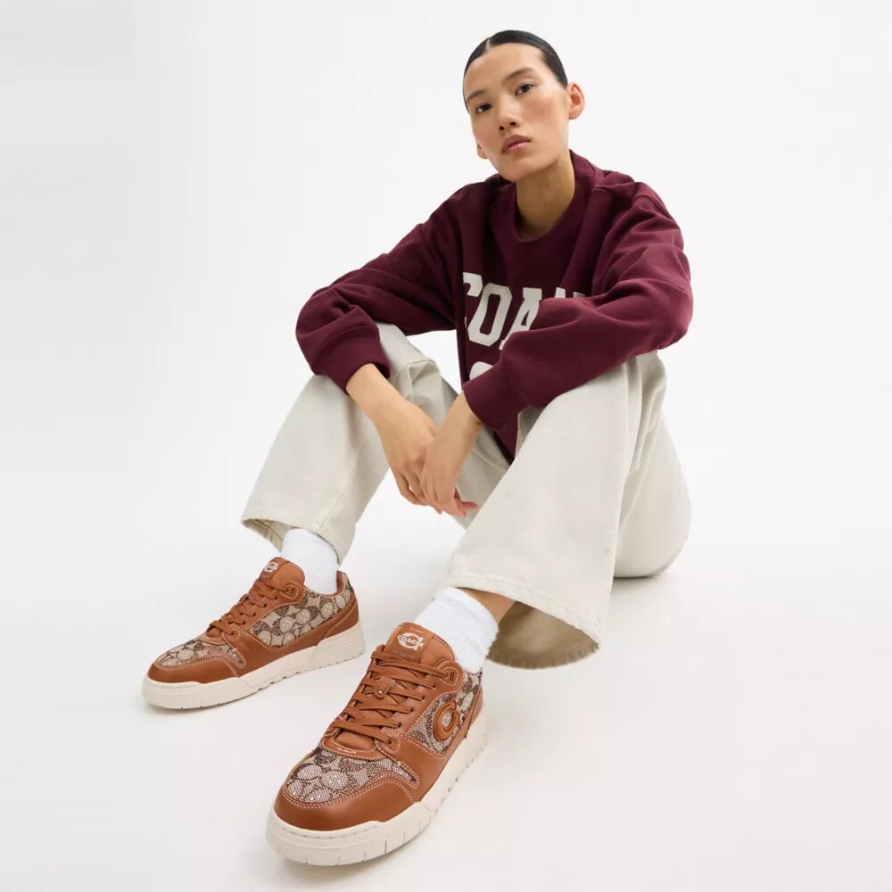 Sneaker Soho in jacquard Crystal Signature