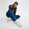 Sneaker Soho in pelle "Loved"