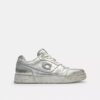 Sneaker Soho in pelle metallizzata invecchiata