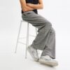 Sneaker Soho in pelle metallizzata invecchiata