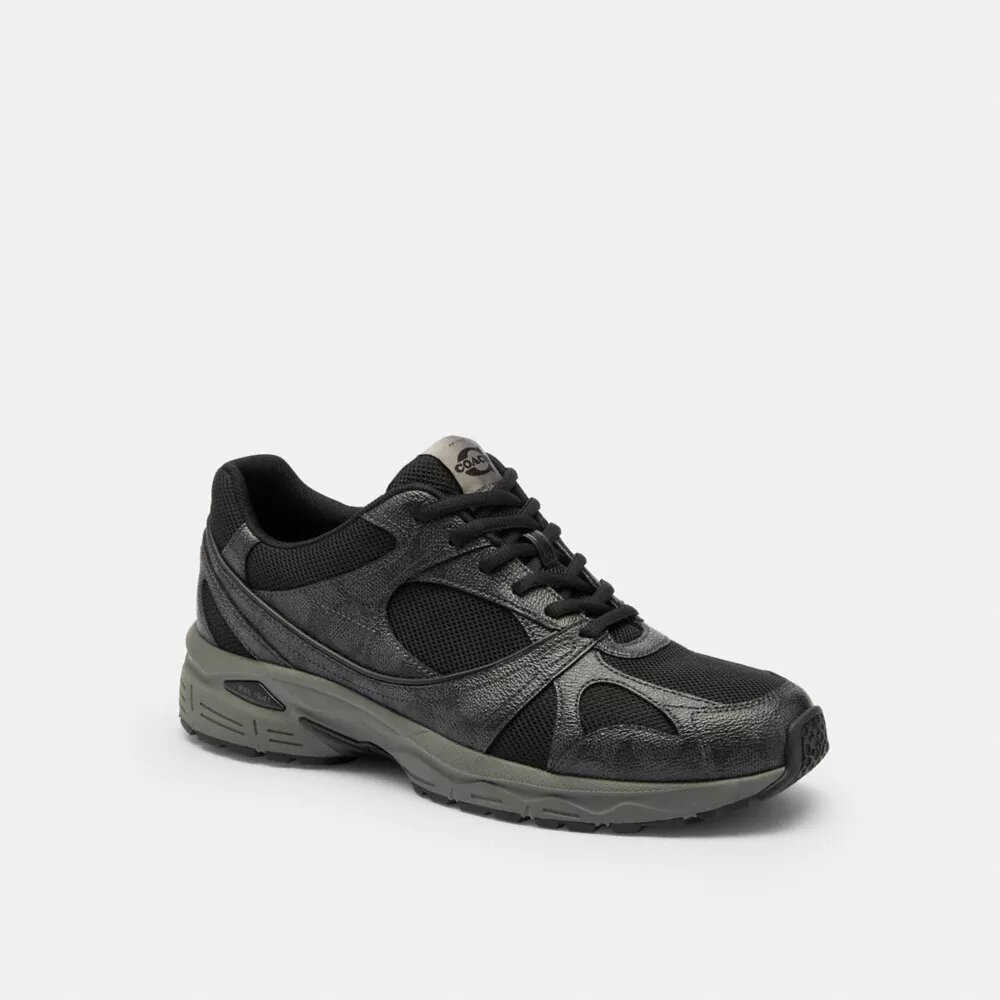 Sneaker sportive in Signature Canvas