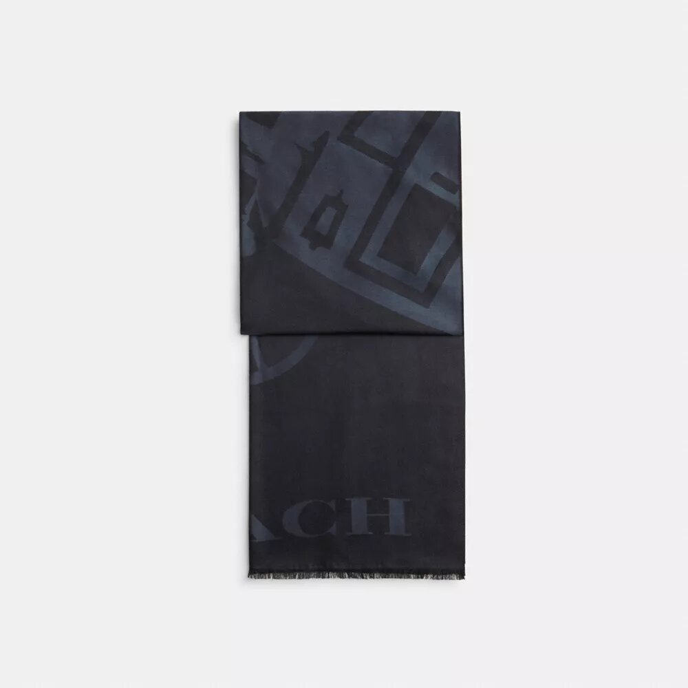 Stola oversize con Horse and Carriage