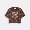 T-shirt corta con cuore, Horse and Carriage in cotone biologico