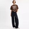 T-shirt corta con cuore, Horse and Carriage in cotone biologico