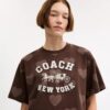 T-shirt corta con cuore, Horse and Carriage in cotone biologico