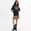 T-shirt dal taglio morbido "Rexy 10th Birthday" in cotone biologico