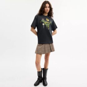 T-shirt dal taglio morbido “Rexy 10th Birthday” in cotone biologico