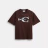 T-shirt dalla vestibilità comoda in cotone biologico