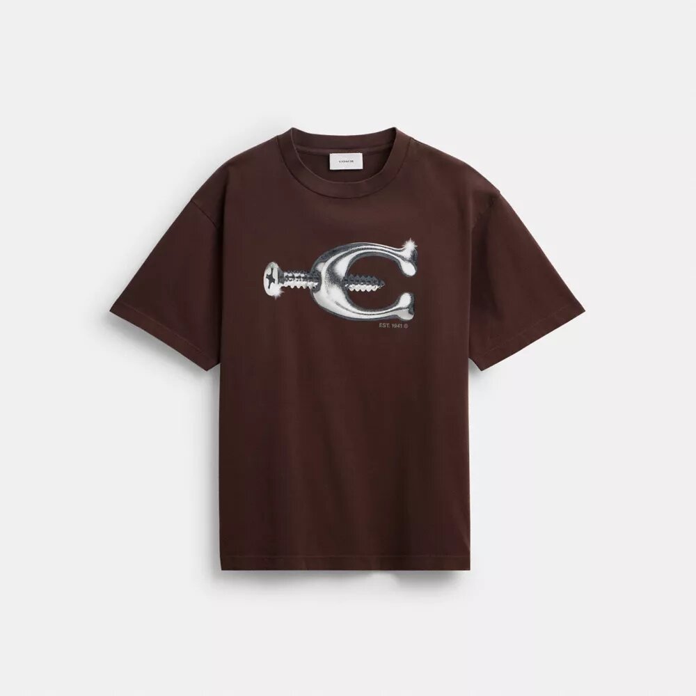 T-shirt dalla vestibilità comoda in cotone biologico