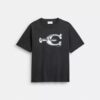 T-shirt dalla vestibilità comoda in cotone biologico