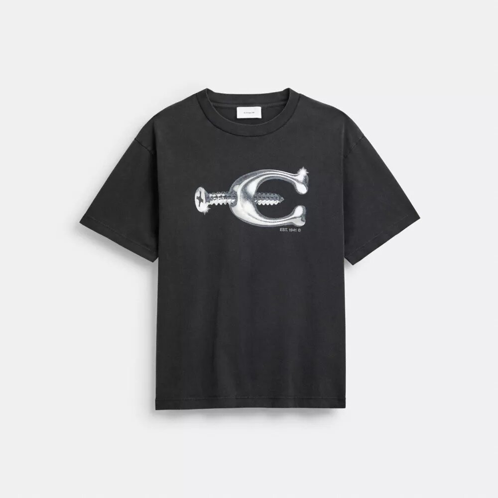 T-shirt dalla vestibilità comoda in cotone biologico