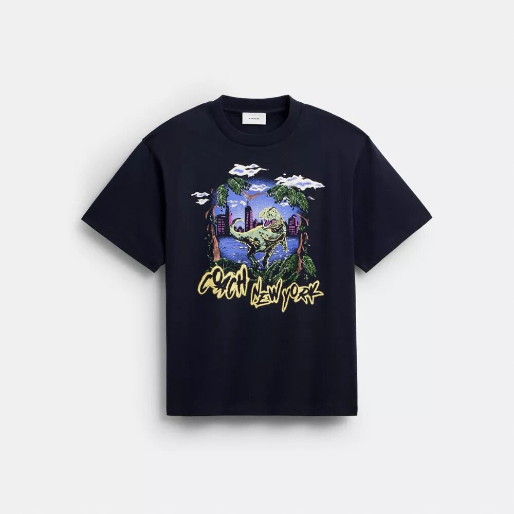 T-shirt Rexy "Jungle Relaxed" per il 10° compleanno in cotone biologico